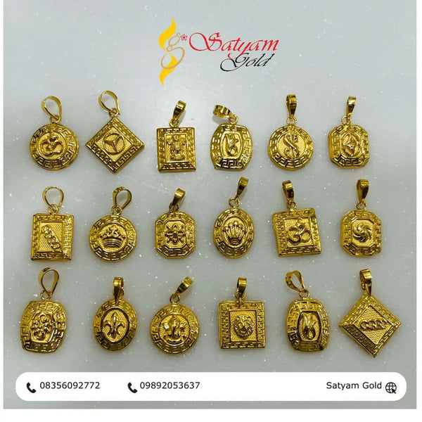 Gold Gents Pendants HM Sarafa Bazar India Pvt Ltd — free download