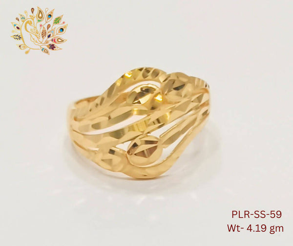 Gold casting store ladies ring