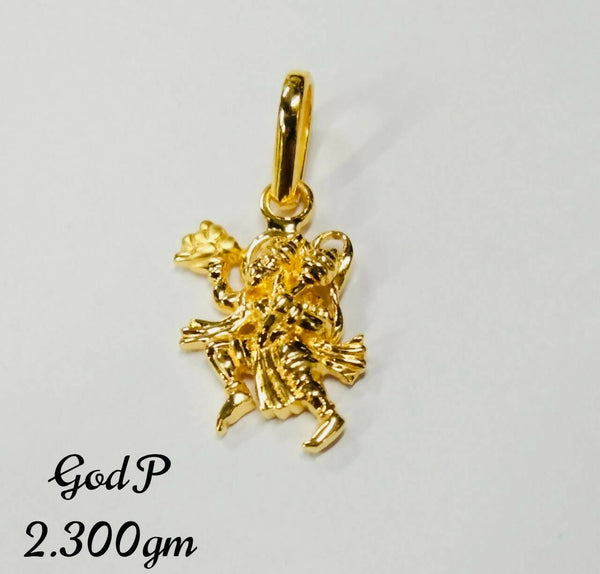 Gram Gold Locket Design Hanuman Ji Gold Pendant Online HANUMAN