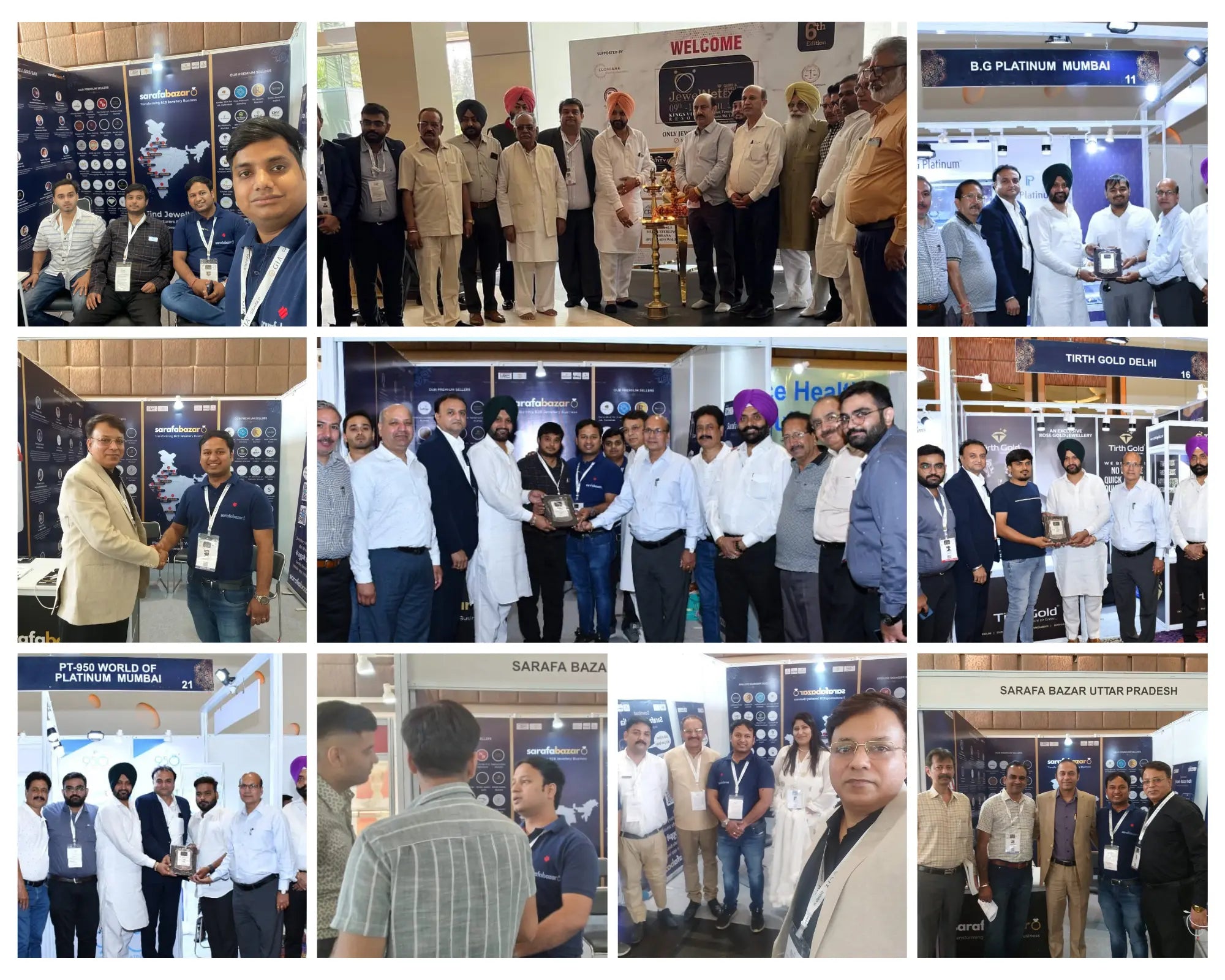 Sarafa Bazar India participated in JewelNet Expo Ludhiana 2022