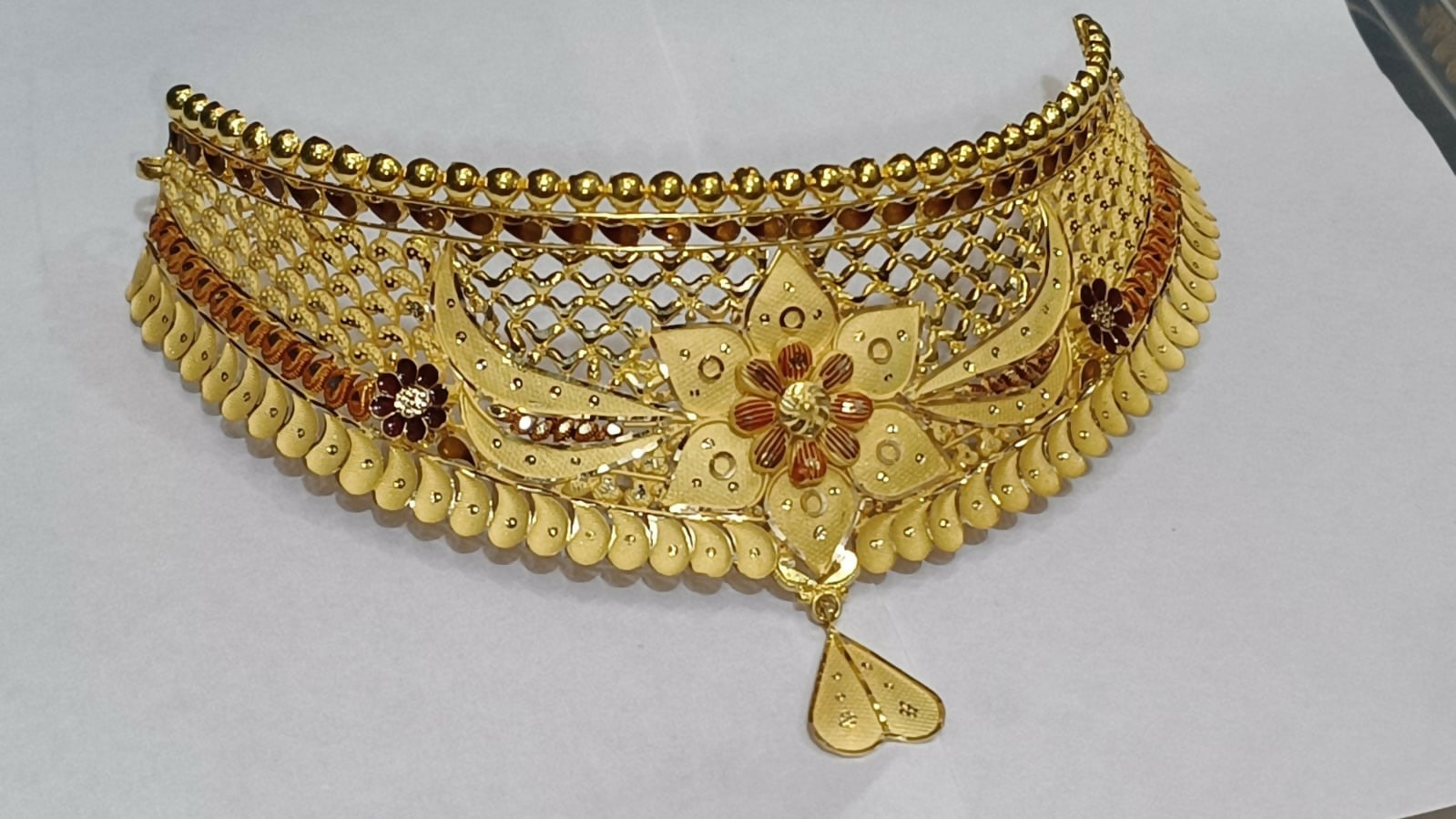 Gold Choker Sarafa Bazar India