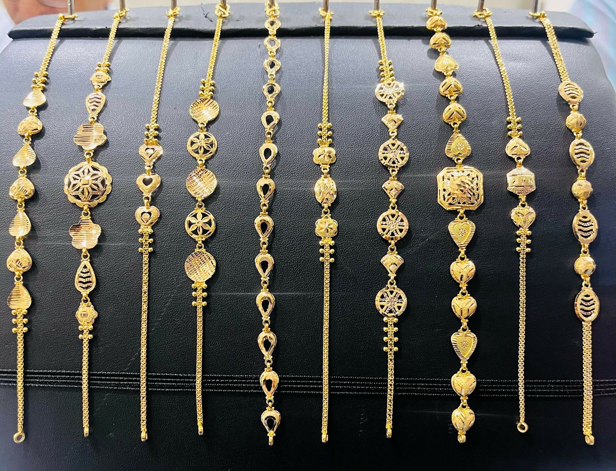 Gold Ladies Bracelets Sarafa Bazar India