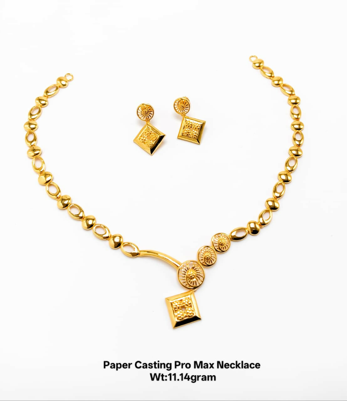 Paper Casting Pro Max Necklace Sarafa Bazar India