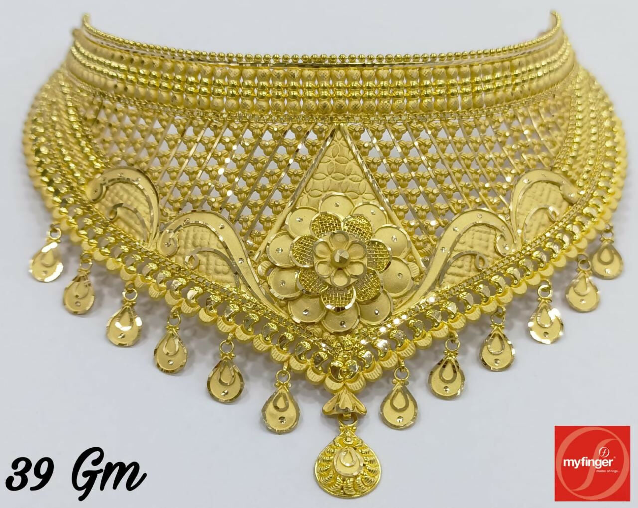 Gold Choker Sarafa Bazar India