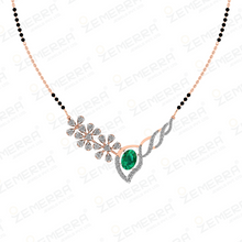 Stylish 14K Diamond Mangalsutra for Brides Sarafa Bazar India