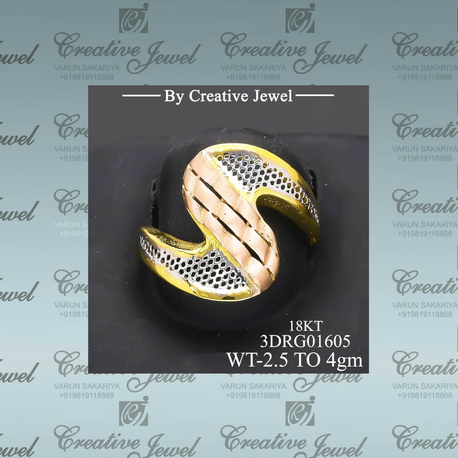 3D FUSTION RINGS Sarafa Bazar India