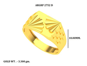 Paper Casting Gents Ring Sarafa Bazar India