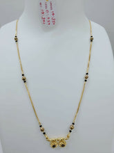 SHORT GOLD MANGALSUTRA Sarafa Bazar India