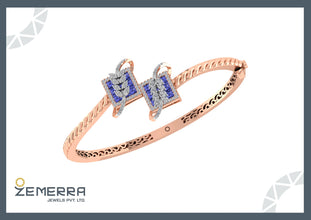 14K Diamond Bracelets – Real Gold Sarafa Bazar India