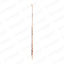 14K Gold Diamond Necklace Set With Blue Sapphire Stone Sarafa Bazar India