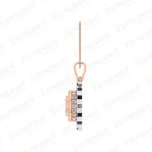 14K Gold Diamond Pendant Sets - New Look Sarafa Bazar India