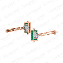 14K Gold Diamond Unique Bracelets