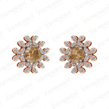 14K Gold Pendant Sets with Diamonds Sarafa Bazar India