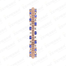 14K Rose Gold Diamond Bangles - Fine Jewelry For Her Sarafa Bazar India
