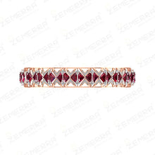 14K Rose Gold Diamond Bangles With Studded Stone Sarafa Bazar India