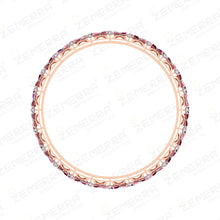14K Rose Gold Diamond Bangles With Studded Stone Sarafa Bazar India
