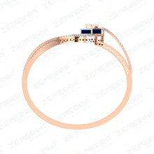14K Rose Gold Diamond Bracelets Fine Jewelry For Her Sarafa Bazar India