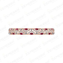 14KT Rose Gold Diamond Bangles For Women Sarafa Bazar India