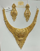 18KT & 22KT Gold Arbi fit set Sarafa Bazar India