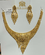 18KT & 22KT Gold Arbi fit set Sarafa Bazar India