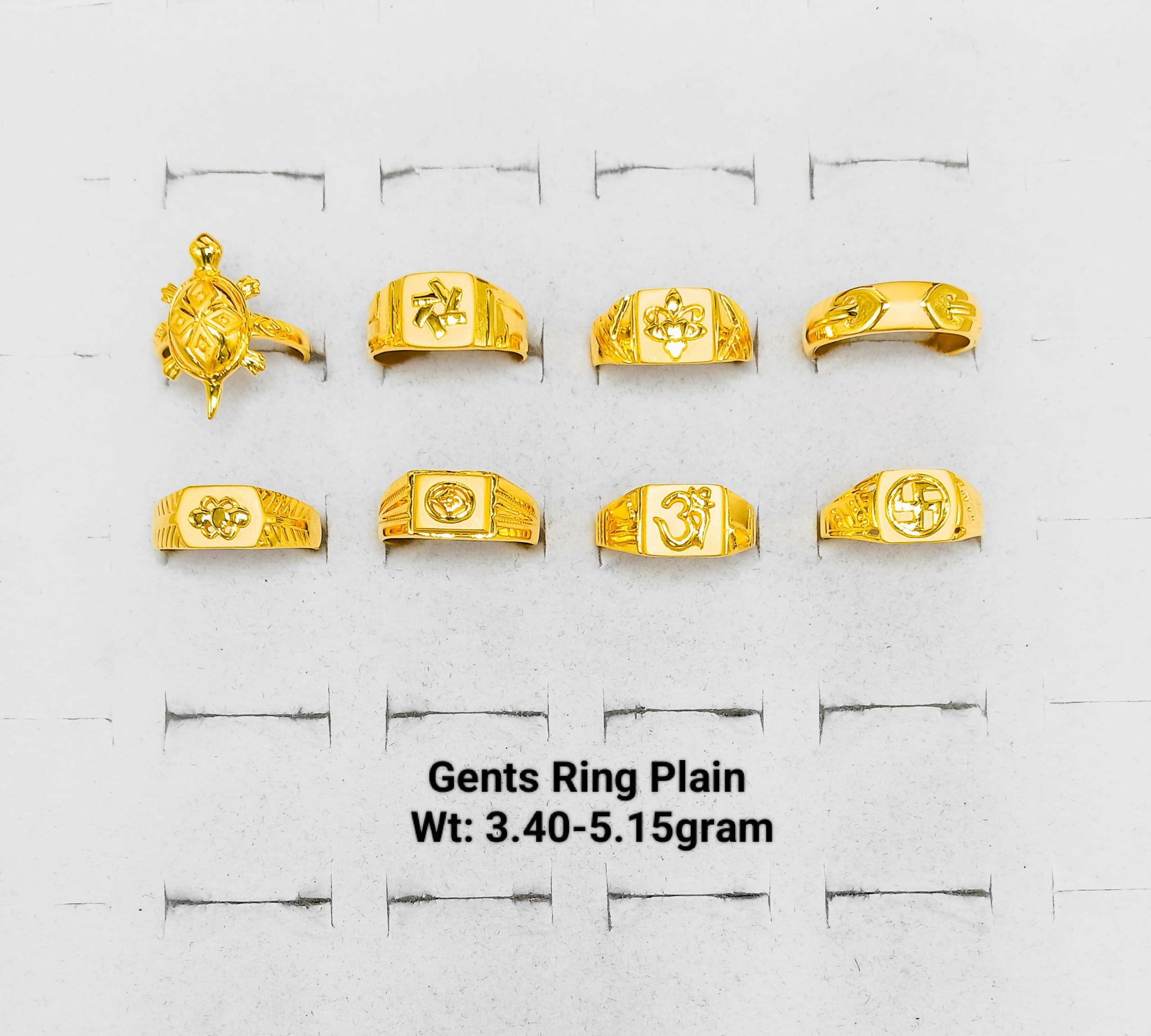 Gents Ring Plain Sarafa Bazar India