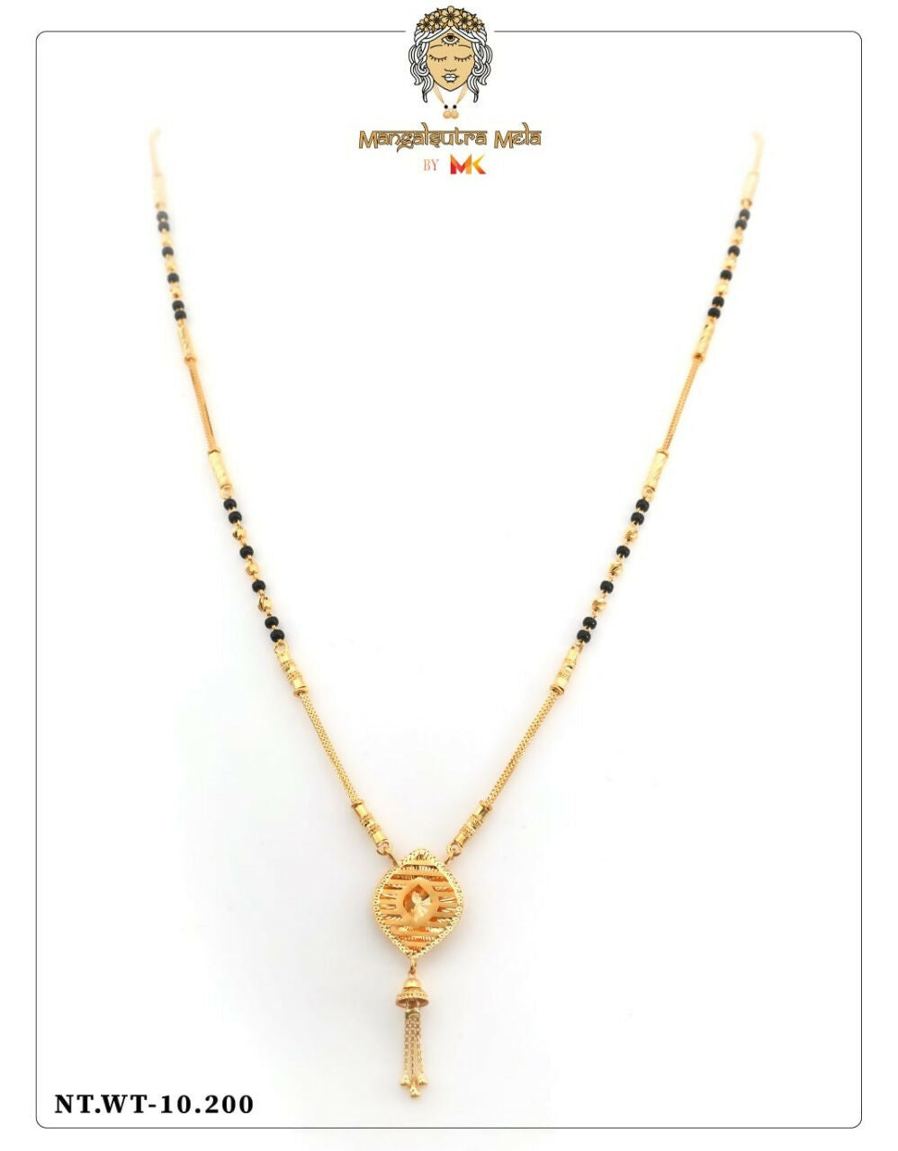 Gold Mangalsutra Sarafa Bazar India