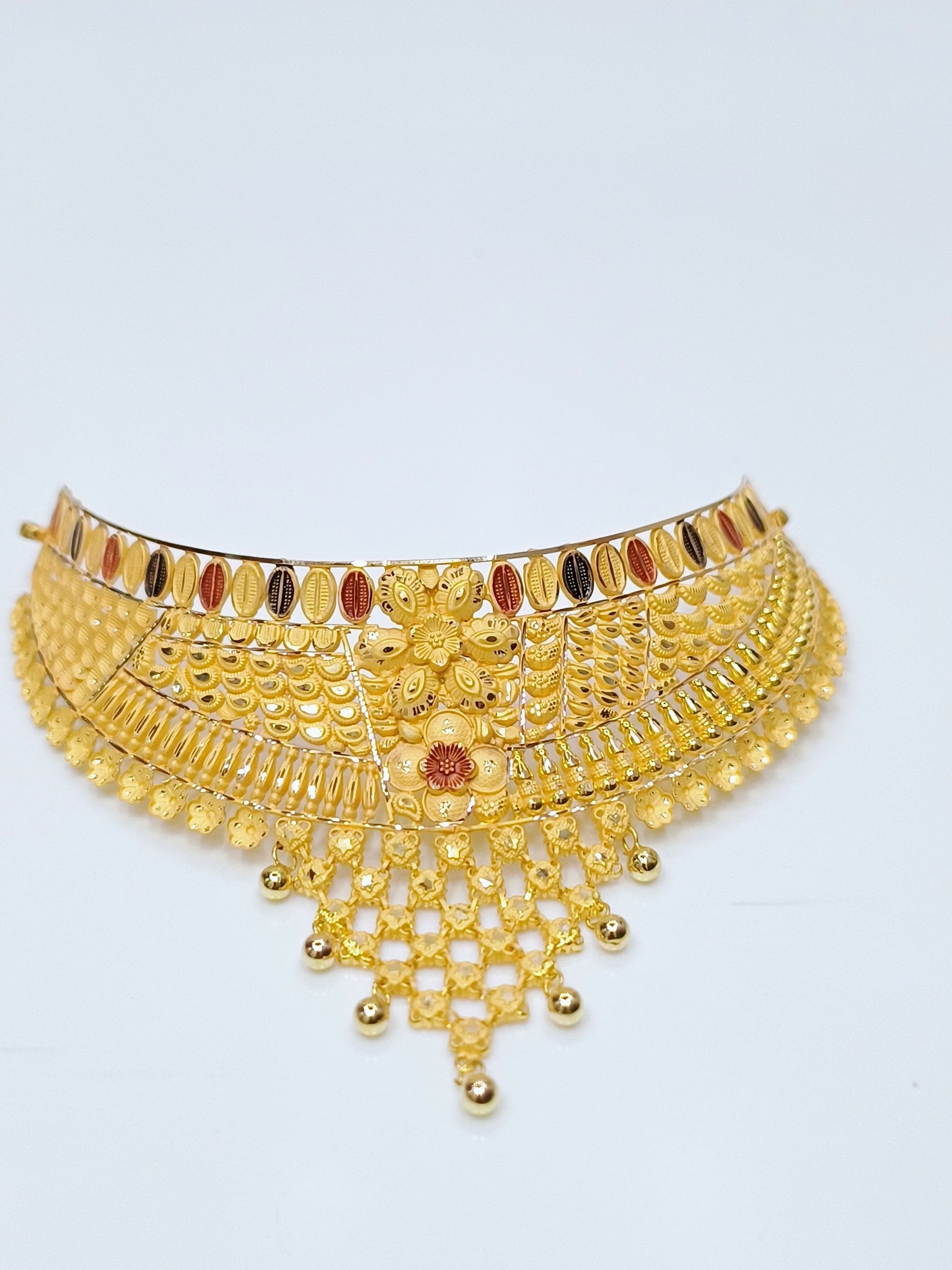 Gold Choker Sarafa Bazar India