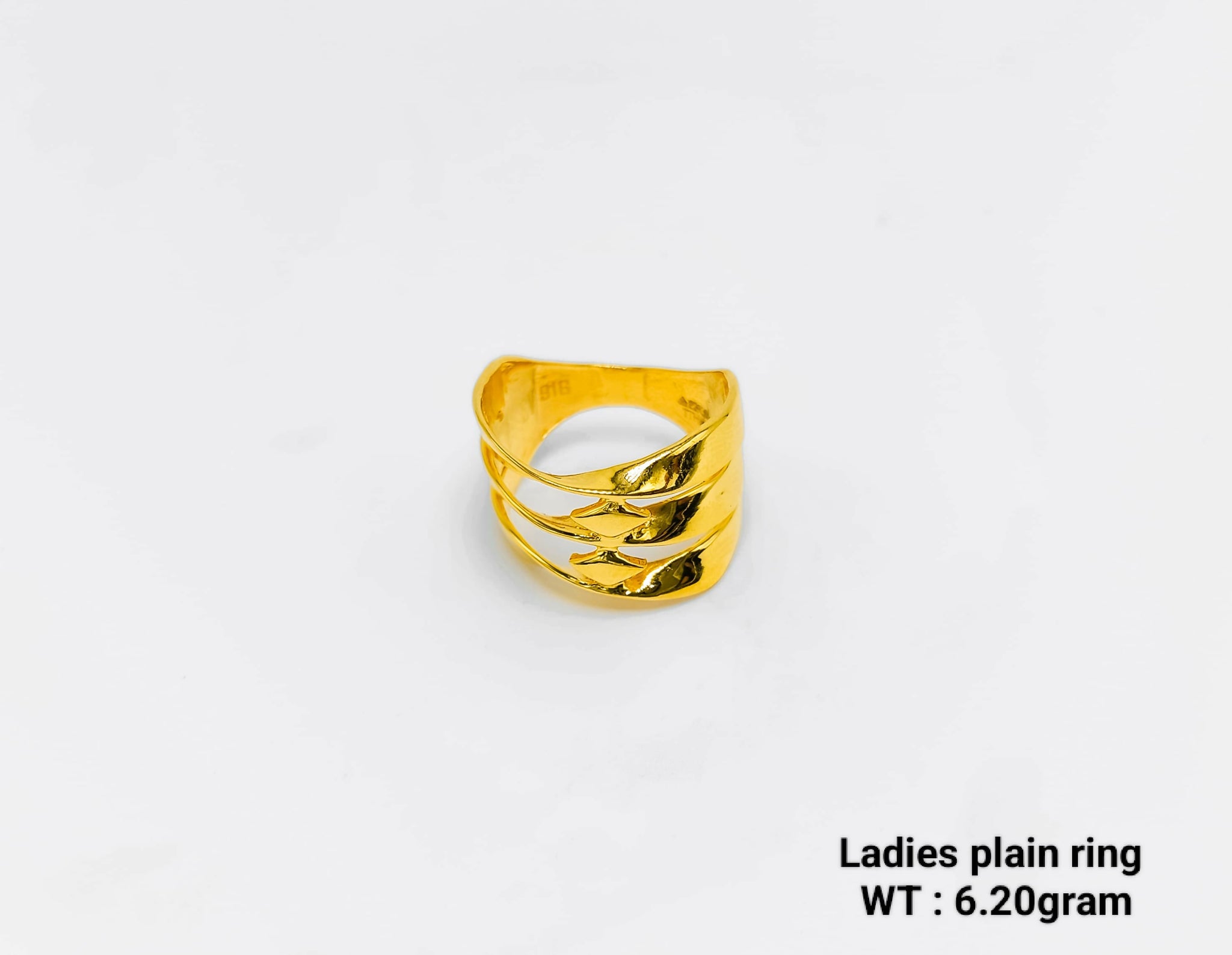 Ladies Plain Ring Sarafa Bazar India