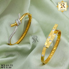 18kt Italian Ladies Kada Sarafa Bazar India