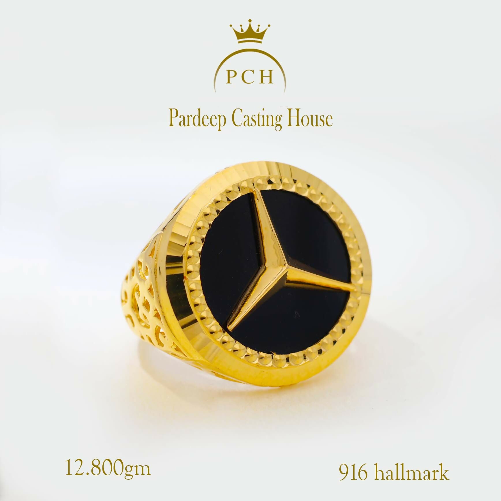 Black Mercedes Ring Sarafa Bazar India