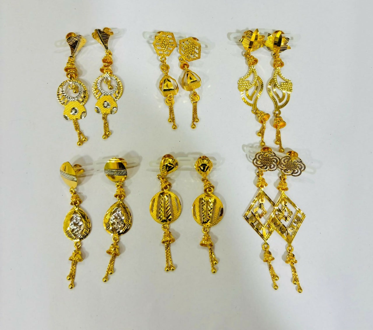 Gold Earrings Sarafa Bazar India