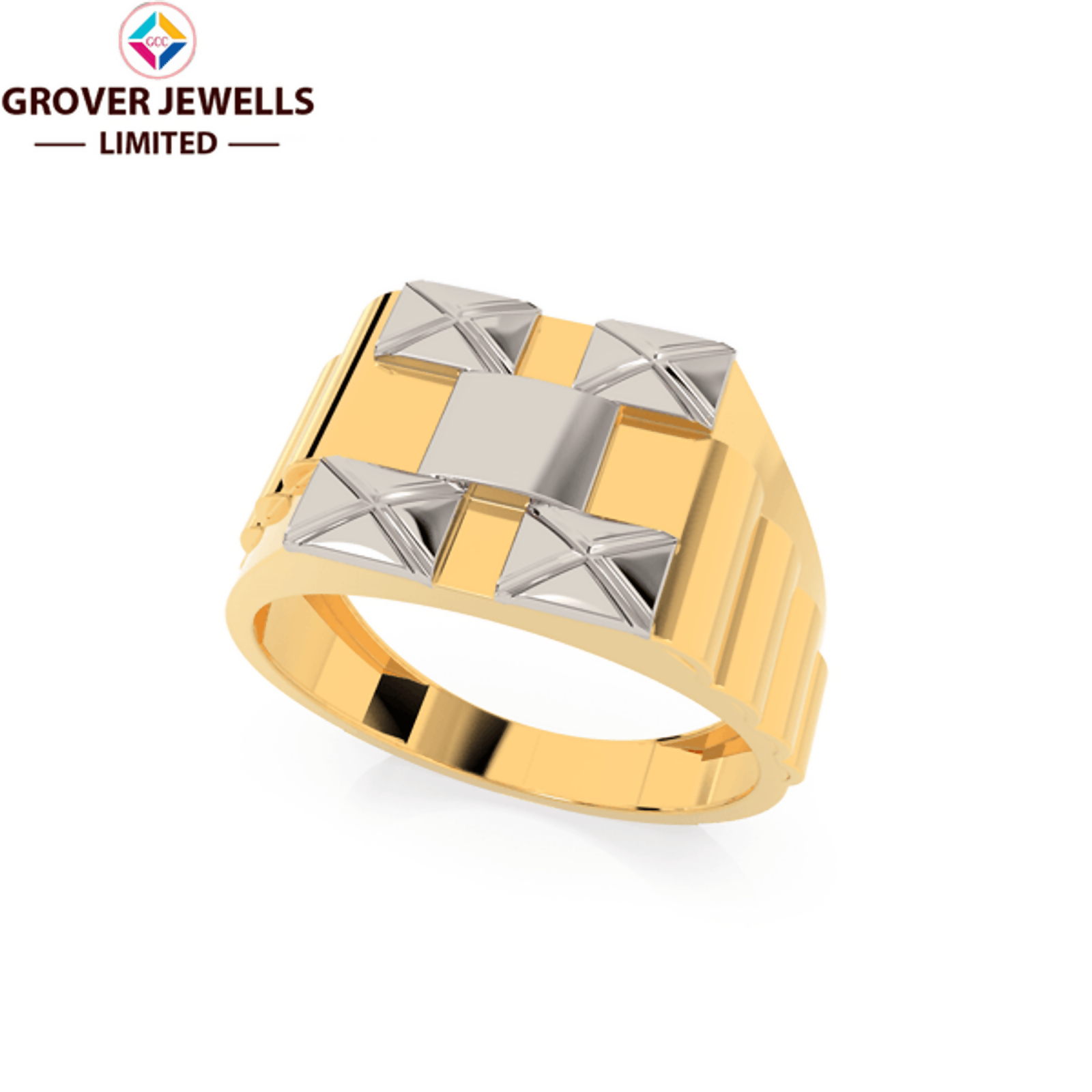 PAPER CASTING GENTS RING (PCGR-191) Sarafa Bazar India