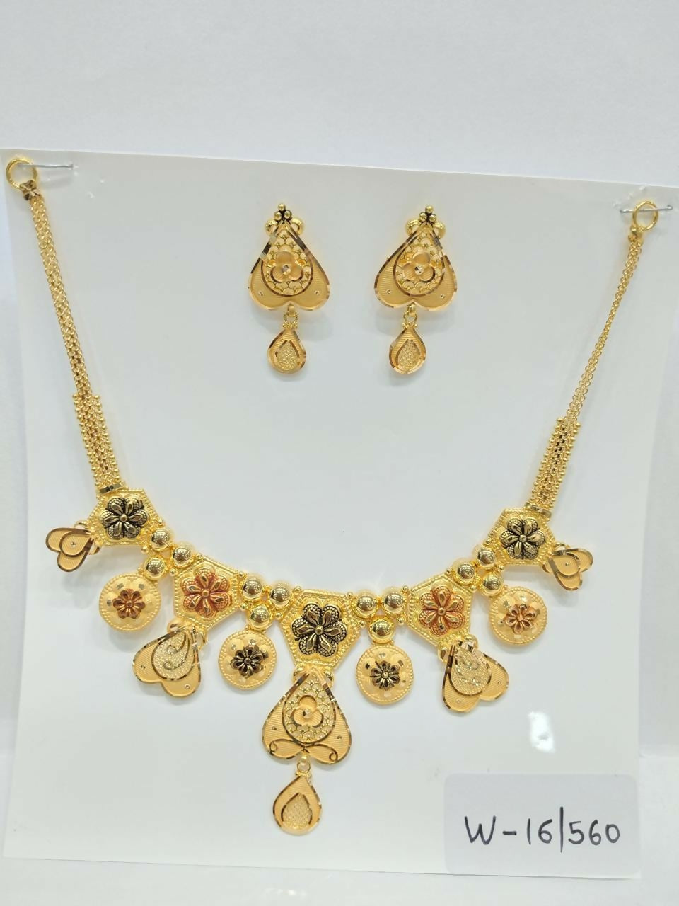 Gold Necklace Sarafa Bazar India