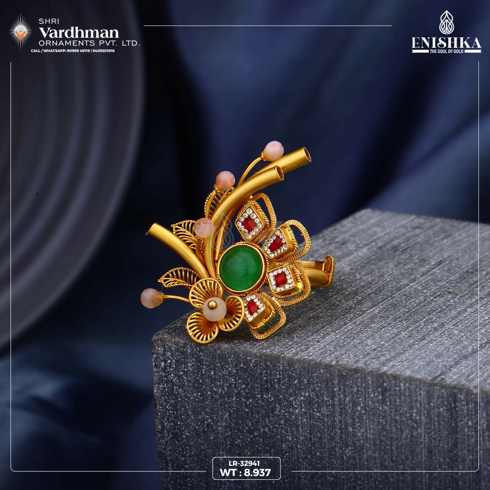 Antique Ladies Ring Sarafa Bazar India