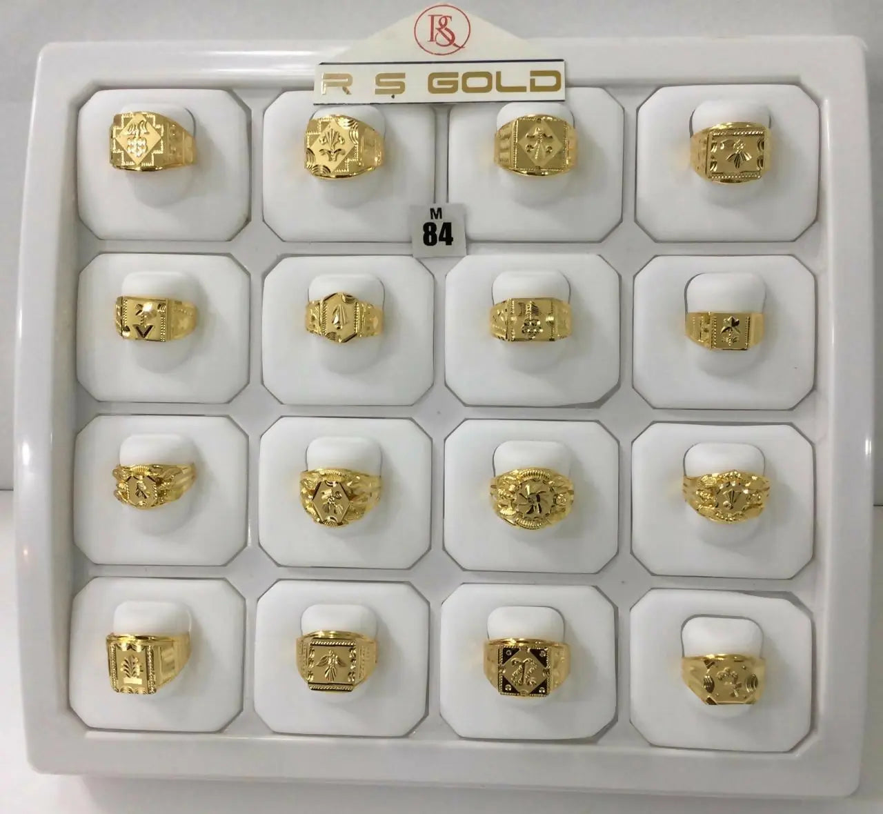 20kt Gold Gents Rings Sarafa Bazar India