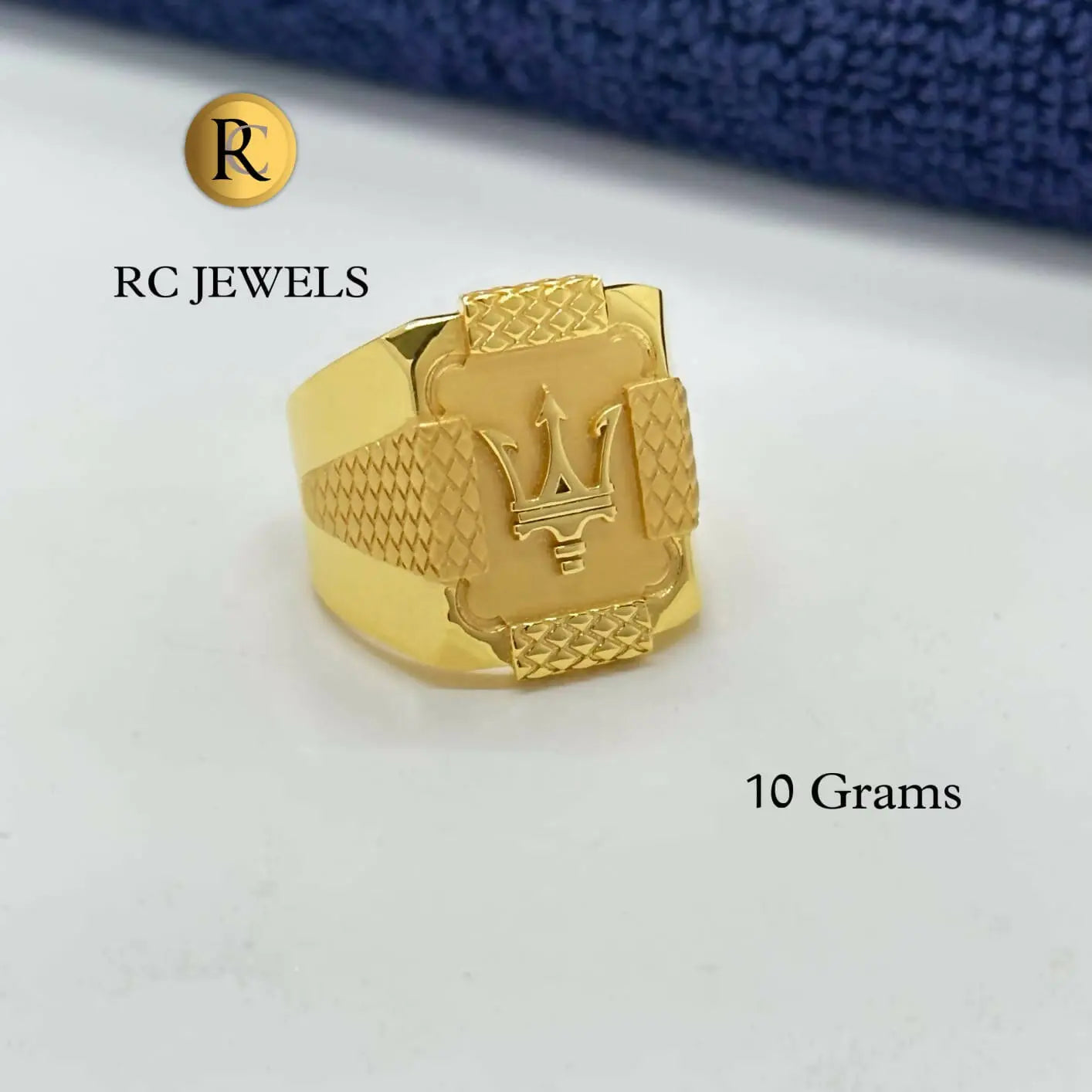 Male A-468 Gold Forming King Men Ring, 10.40 Gm (approx) at Rs 4700/piece  in Rajkot