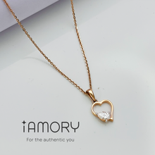 14kt Lab Grown Diamond Chain Pendant Sarafa Bazar India