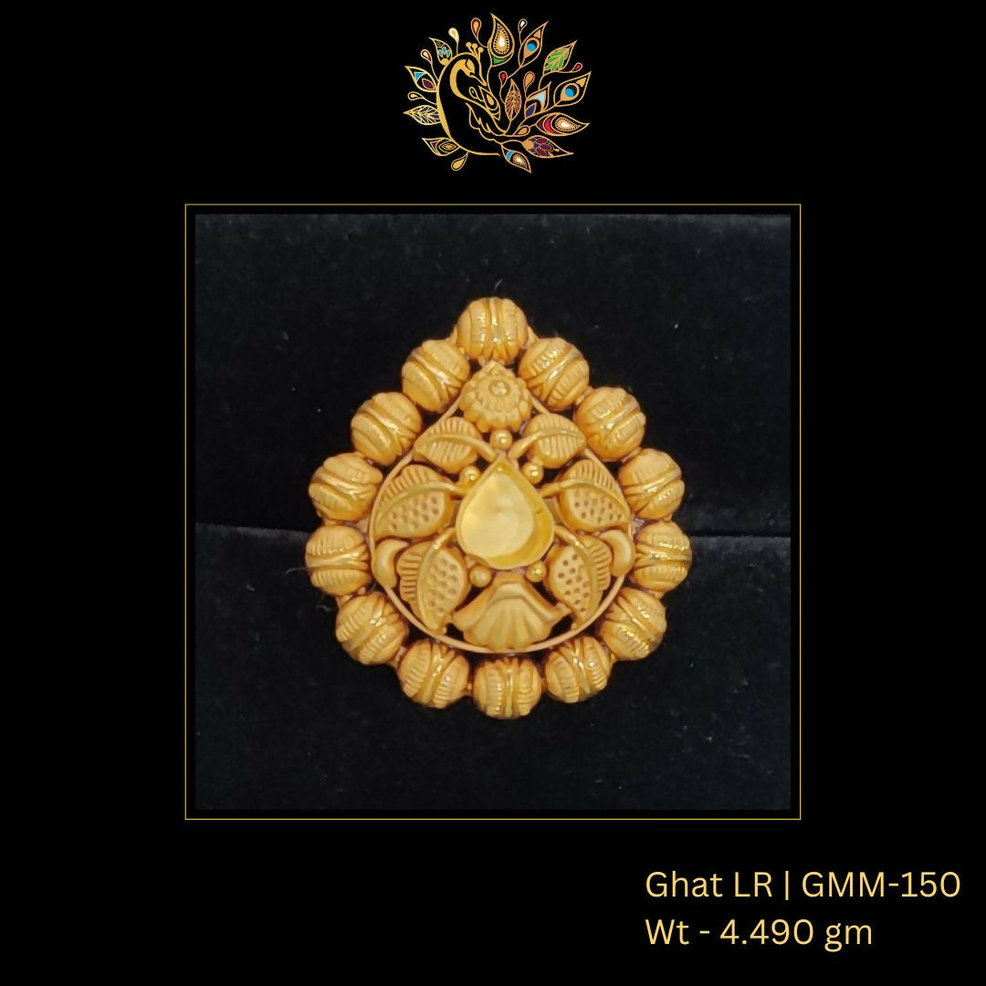 Antique Ghat Ladies Ring Sarafa Bazar India