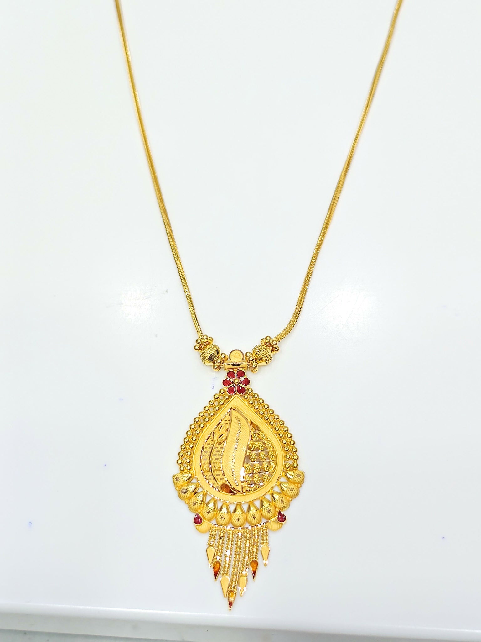 Gold Chain Set Sarafa Bazar India