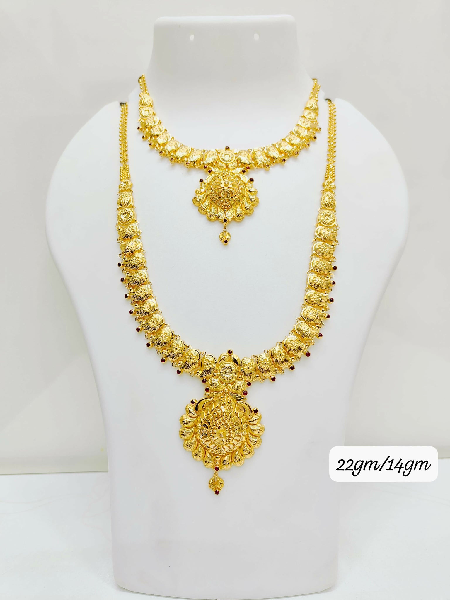 Gold Necklace & Haram Sarafa Bazar India