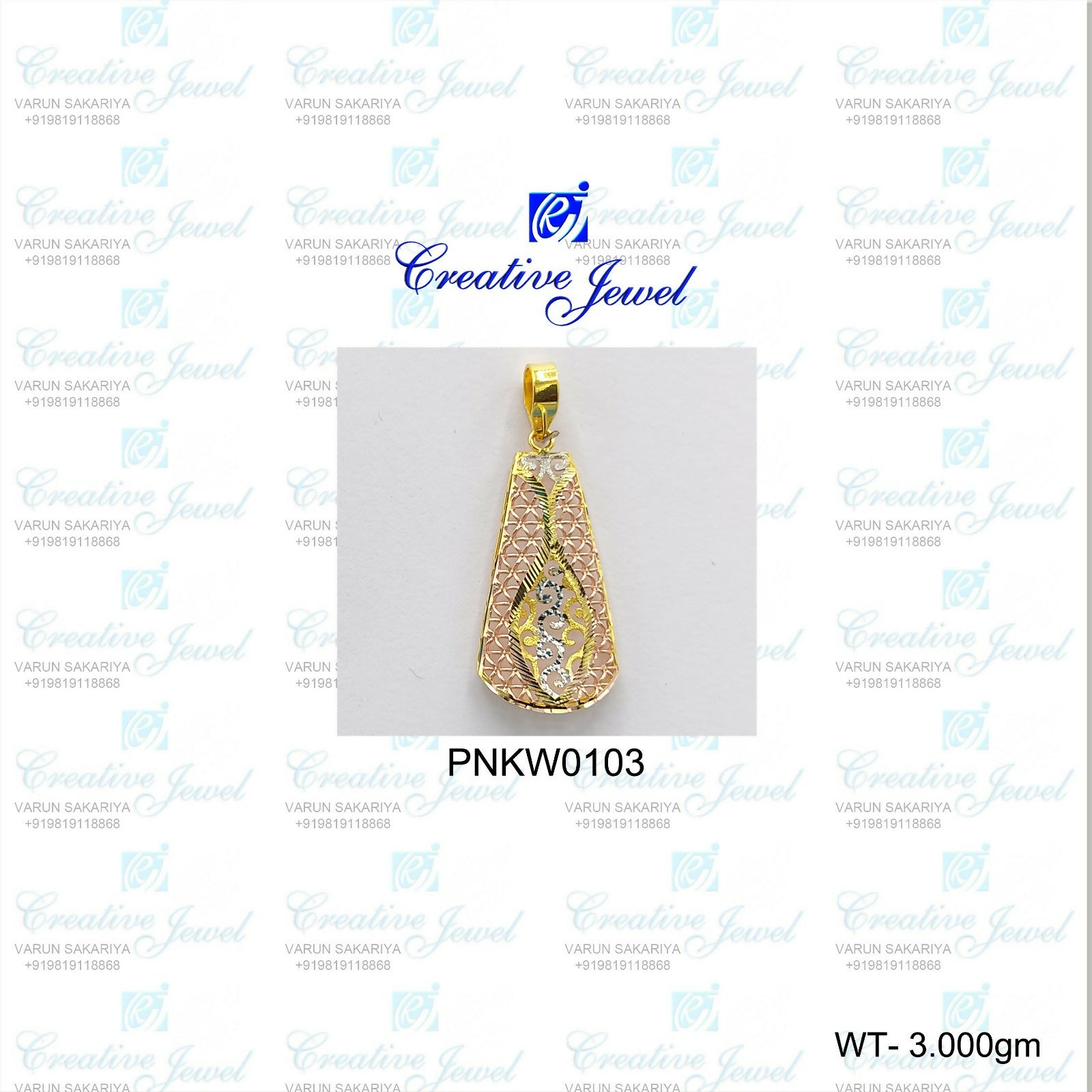 KUWAITY PENDANT Sarafa Bazar India