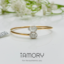 14kt Lab Grown Diamond Ladies Kada Sarafa Bazar India