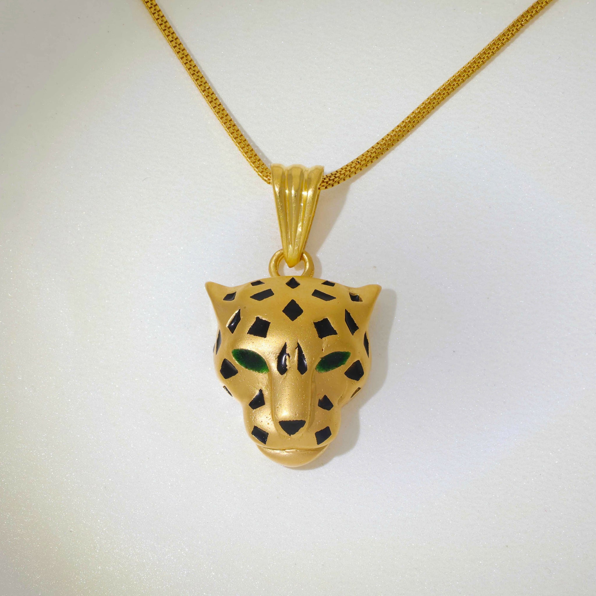 Jaguar Gold Pendent Sarafa Bazar India