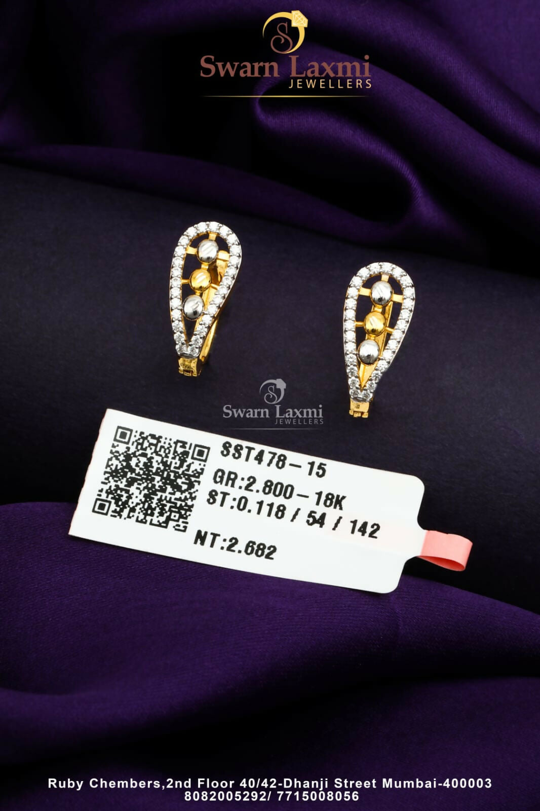 18kt Emerald Bali Sarafa Bazar India