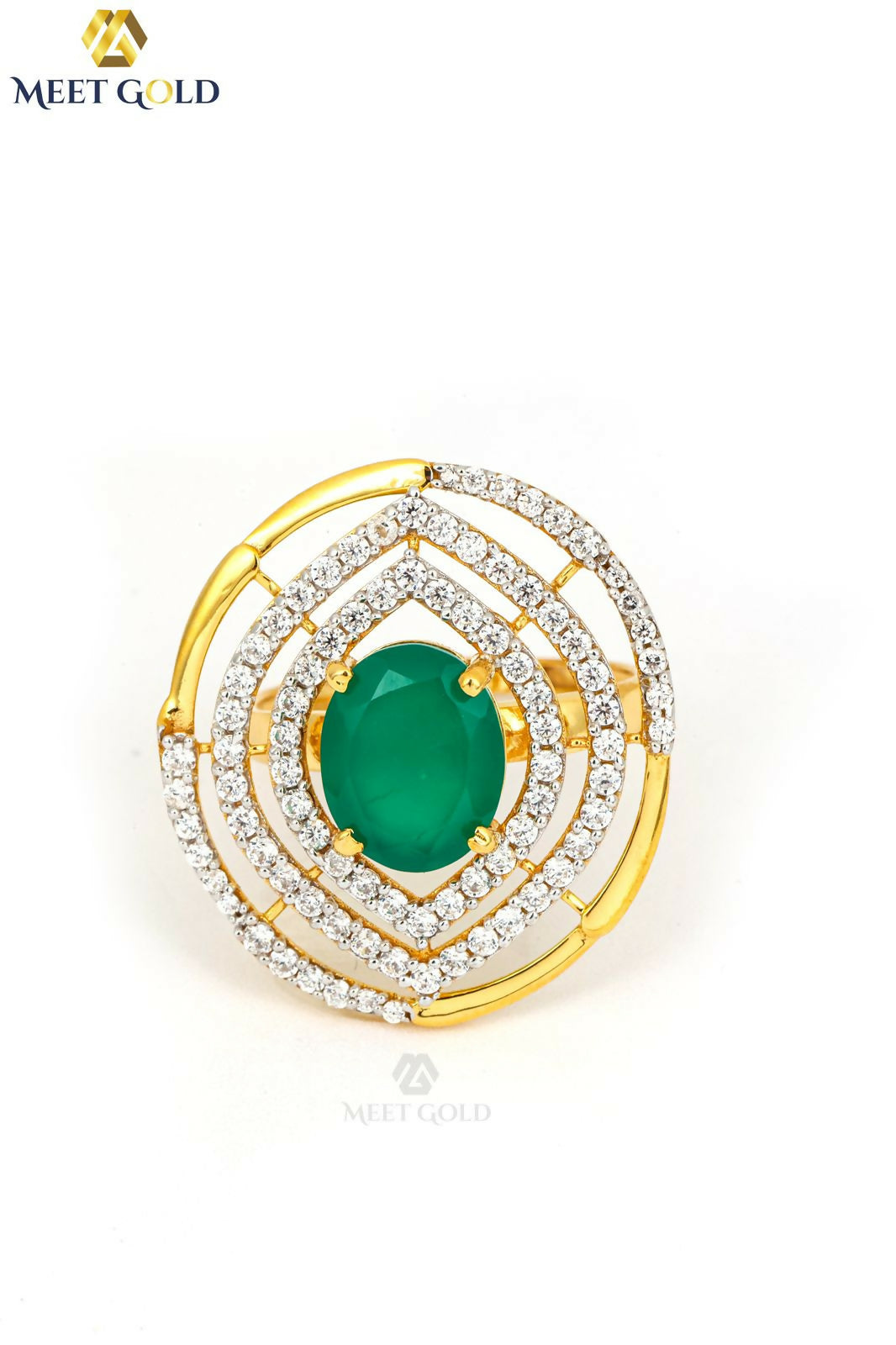 CZ Ladies Ring Sarafa Bazar India