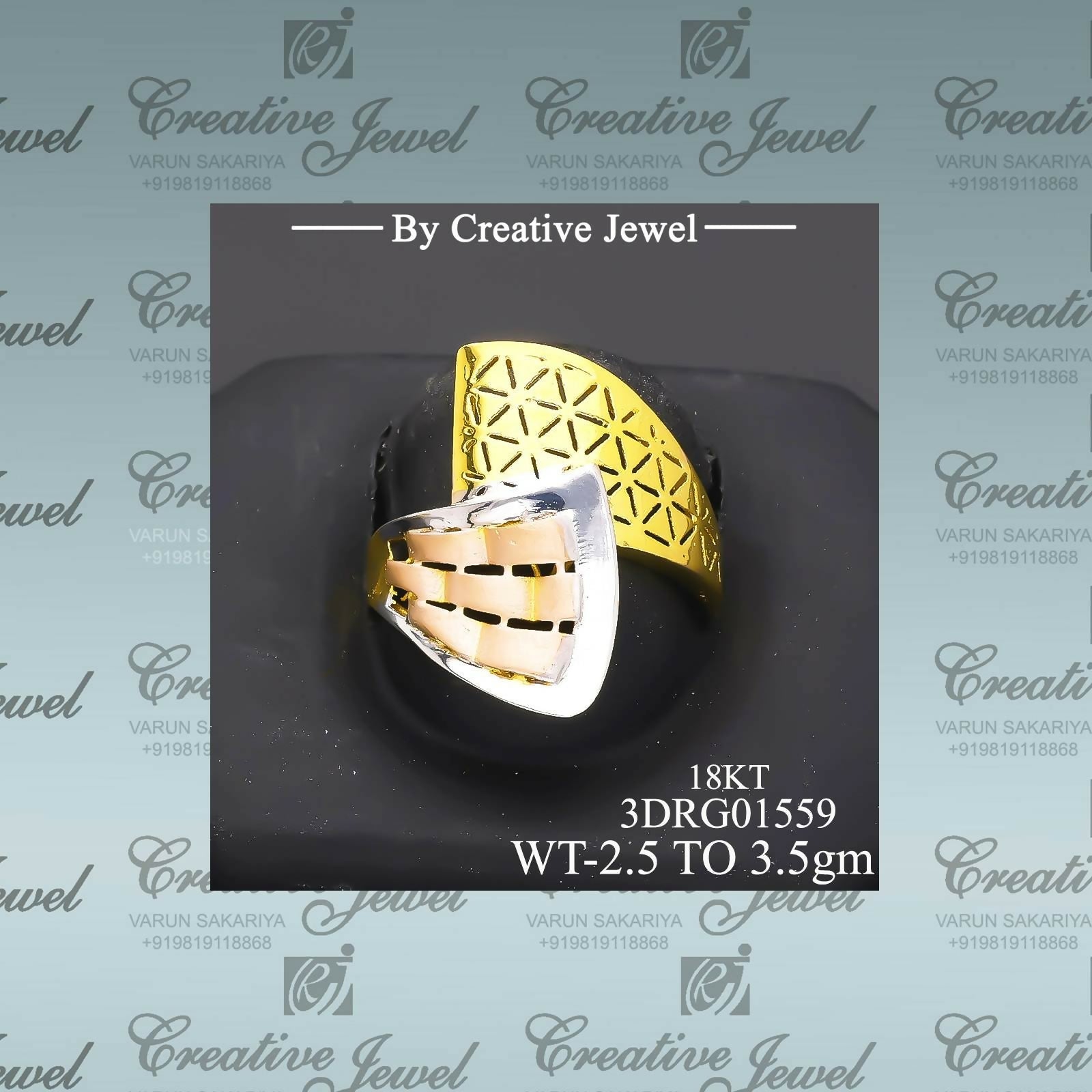 3D FUSTION RING Sarafa Bazar India