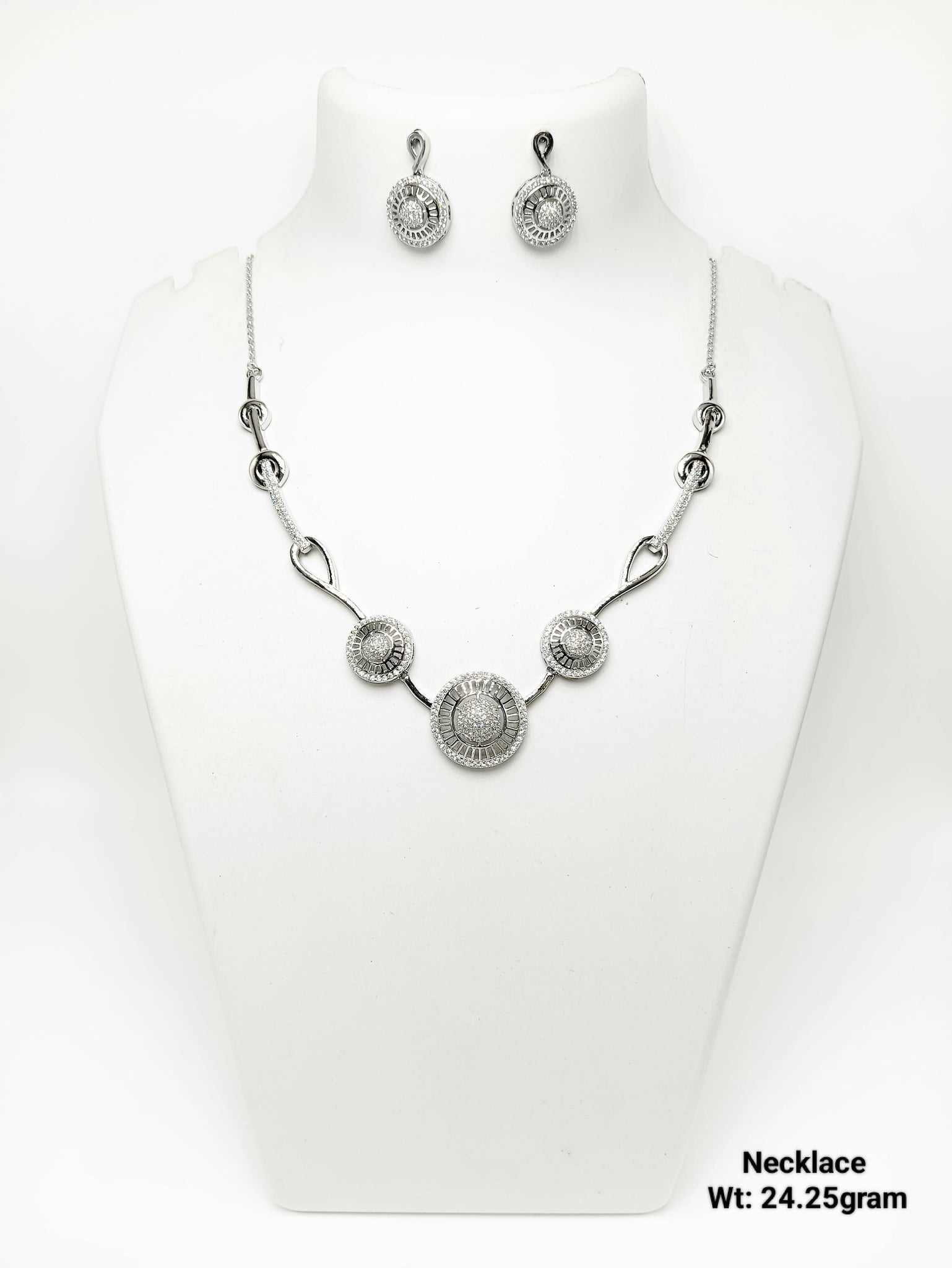 925 Silver Necklace Sarafa Bazar India