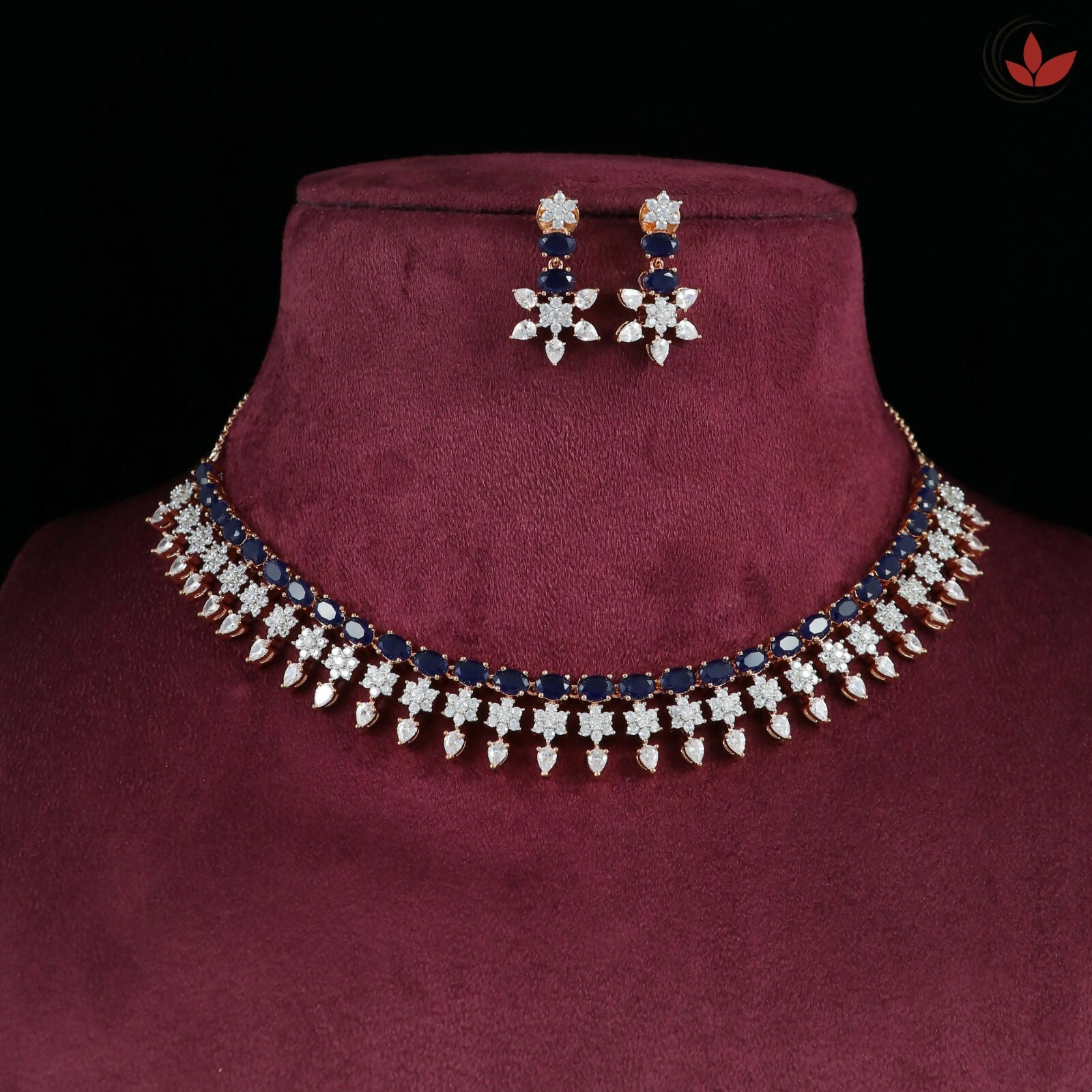 14kt Diamond Polki Necklace Sarafa Bazar India