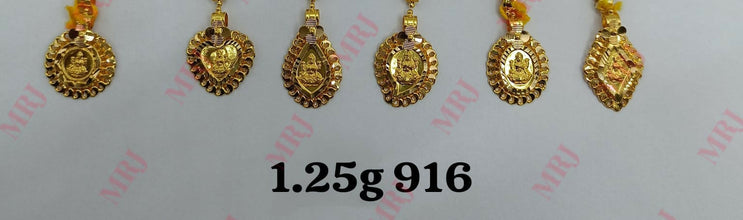 18kt God Pendants Sarafa Bazar India