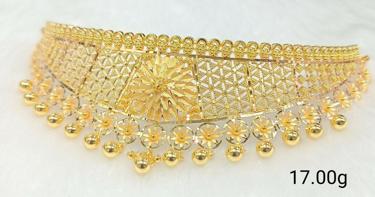 Gold Choker Sarafa Bazar India